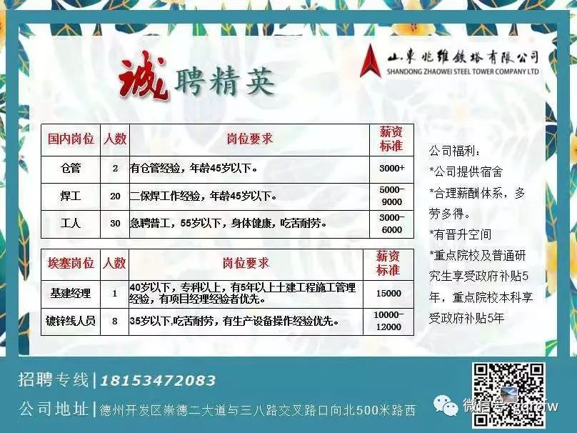 邹平长山杰锋最新招工信息及其影响