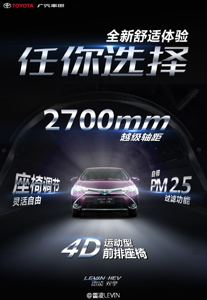 雷凌双擎，动力与节能的完美结合